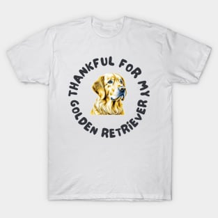 Thankful for my golden retriever T-Shirt